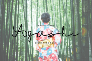 Agashi: A Script Font for Authentic Branding