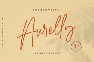 Aurelly: A Modern Script Font for Business Branding