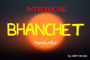 Bhanchet: A Bold Script Font for Web Design