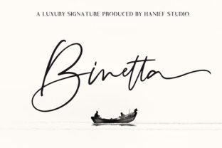 Binetta Signature: A Modern Typeface for Authentic Brands