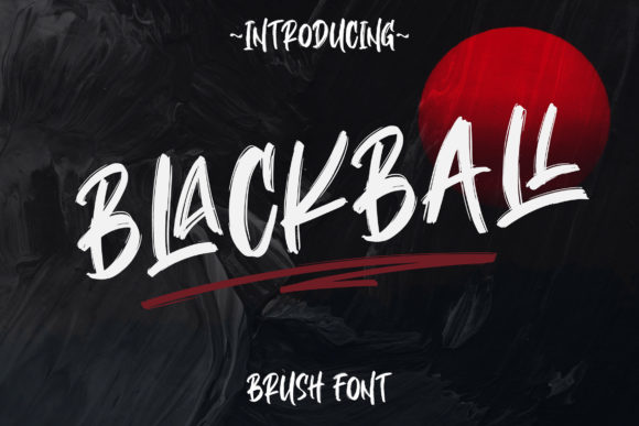 Blackball: A Bold Display Font for Editorial Impact