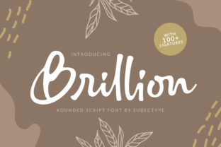 Brillion Font: A Sweet Script for Handmade Makers