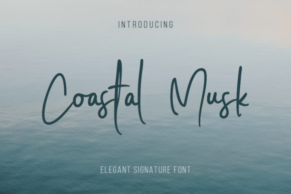 Coastal Musk: A Premium Script Font for Campaigns