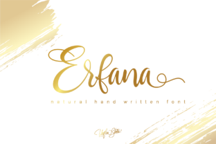 Erfana: A Bold Script Font for Brand Identity