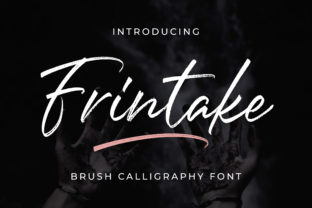 Frintake: A Premium Script Font for Campaigns
