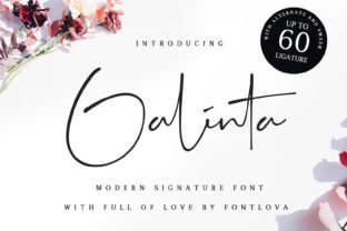 Galinta: The Sweet Script Font for Modern Marketers