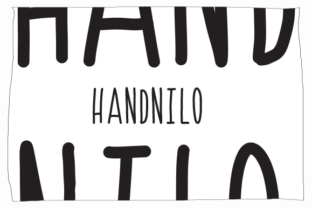 Handnilo: A Relaxed Handwritten Font for Editorial Design