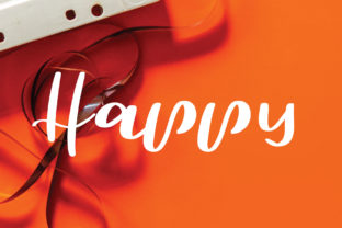 Happy: A Charming Script Font for Your Brand