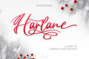 Harlane: A Charming Script Font for Crafters