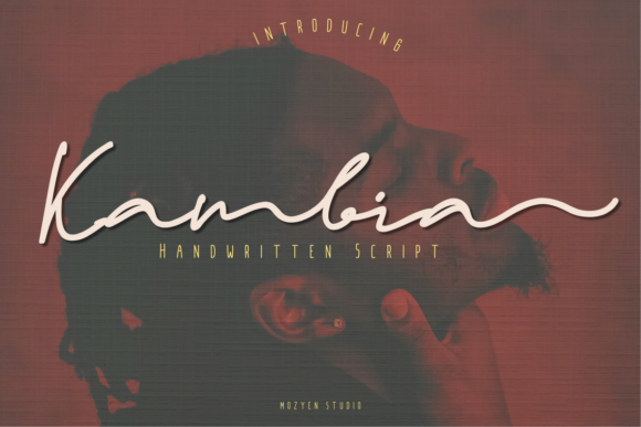 Kambia: A Handwritten Script Font for Makers