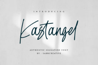 Kastangel: A Timeless Script Font for Your Brand