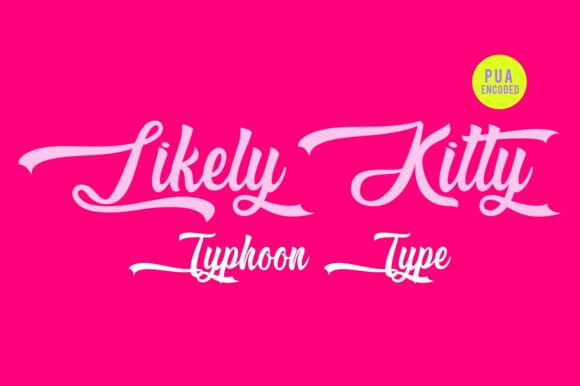 Likely Kitty: A Cheerful Script Font for Web Design