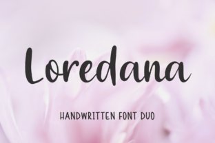 Loredana: A Handwritten Font for Your Brand