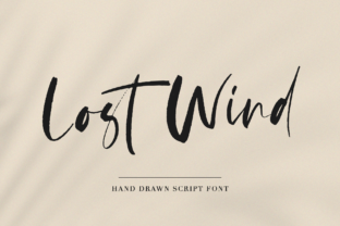 Lost Wind: A Hand-Drawn Font for Small Business Branding