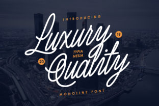Luxury Quality Font for Marketers