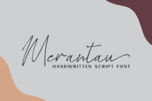 Merantau: A Handwritten Script Font for Makers