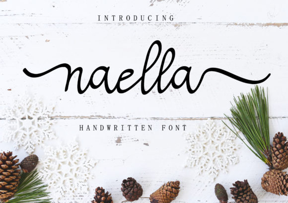 Naella: A Handwritten Script Font for Editorial Design