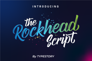 Rockhead: A Premium Script Font for Editorial Design