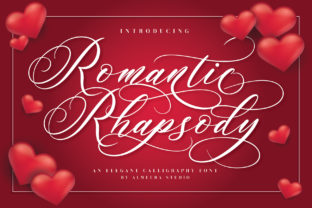 Romantic Rhapsody: A Luxurious Script Font for Branding