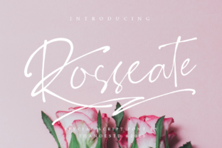 Rosseate: A Bold Script Font for Modern Web Design
