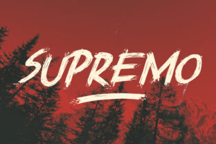 Supremo: A Scary Good Script Font for Business Branding