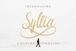 Syllia: A Charming Script Font for Editorial Design