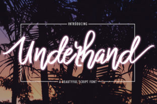 Underhand: A Modern Script Font for Your Brand