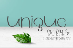 Unique Swirly: A Review of This Romantic Script Font