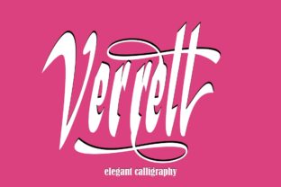 Verrell: A Bold Script Font for Marketers