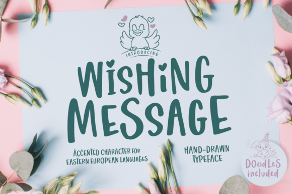 Wishing Message: A Premium Script Font for Brand Identity